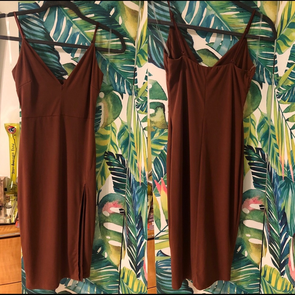 Slit dress